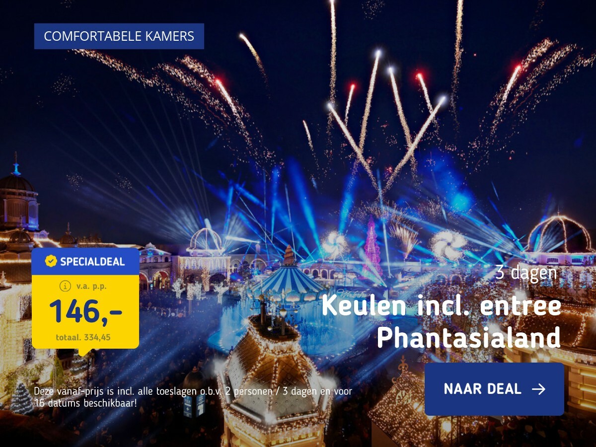 Keulen incl. entree Phantasialand