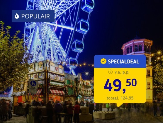 4*-Kerst in Düsseldorf + ontbijt