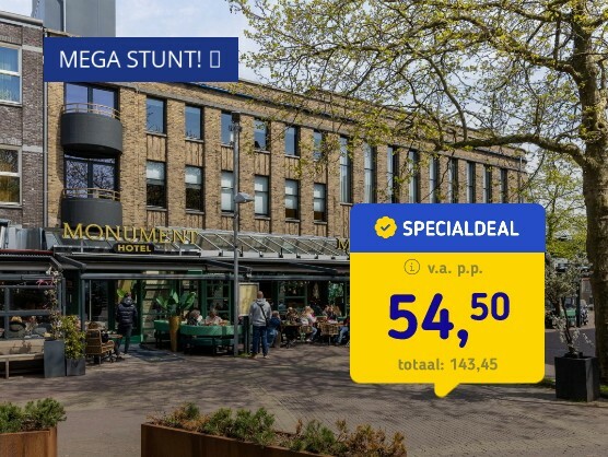 4*-hotel Zaandam + ontbijt & fles Cava