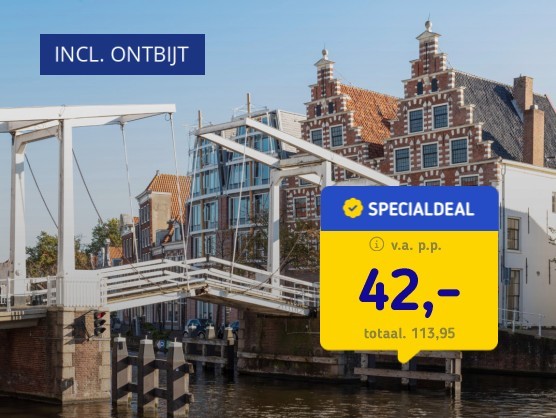 MYSTERY-DEAL! 💥 Haarlem + ontbijt