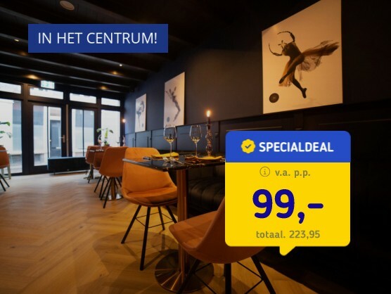 FLASHDEAL!⚡ 4*-hotel Dokkum + diner