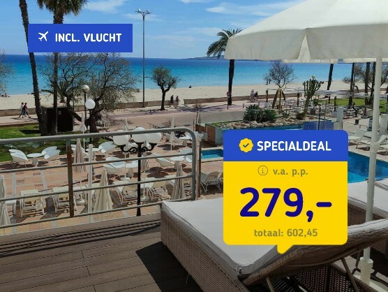Cala Millor incl. vlucht en halfpension