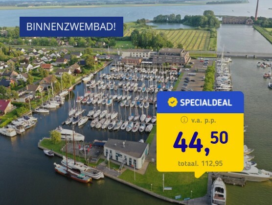 4*-hotel Friesland+ ontbijt&sauna + meer