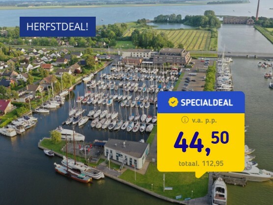 4*-hotel in dorpje Lemmer + ontbijt!