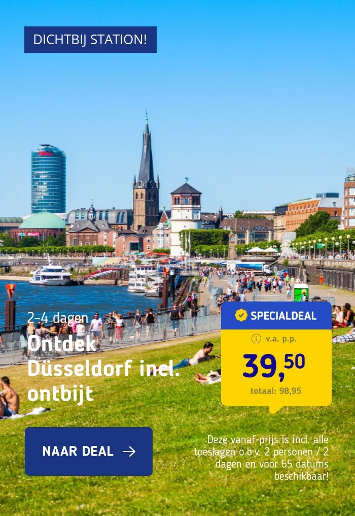 Ontdek Düsseldorf incl. ontbijt