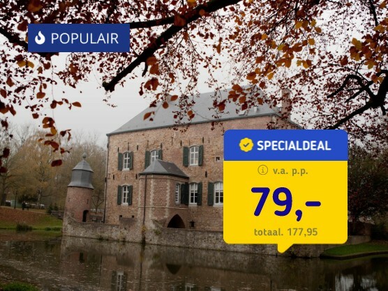 4*-kasteel Zuid-Limburg + hoofdgerecht