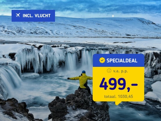 Magisch IJsland incl. vlucht en ontbijt