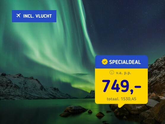 Magisch IJsland incl. vlucht en ontbijt