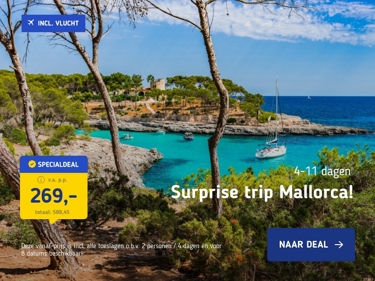 Surprise trip Mallorca!