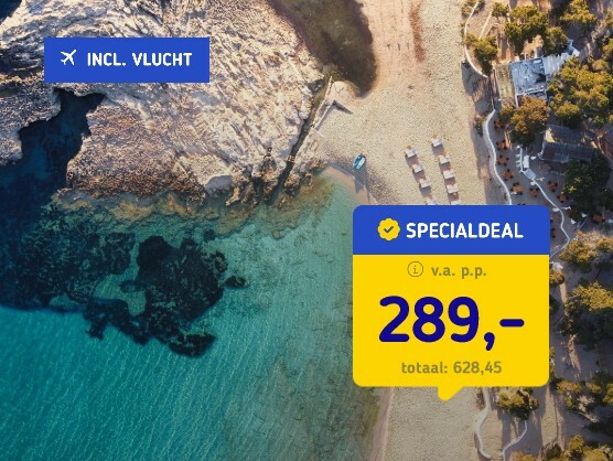 Verrassingsreis Ibiza incl. vlucht