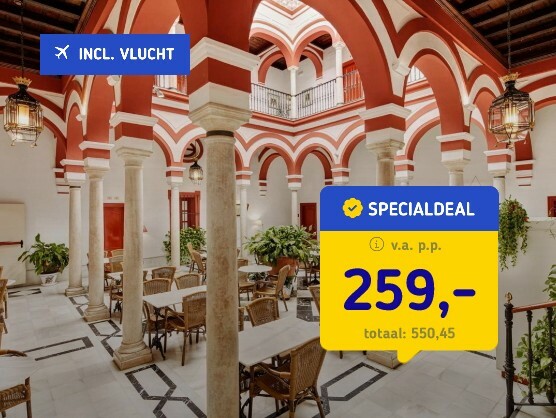 Authentiek 18e-eeuws hotel in Sevilla