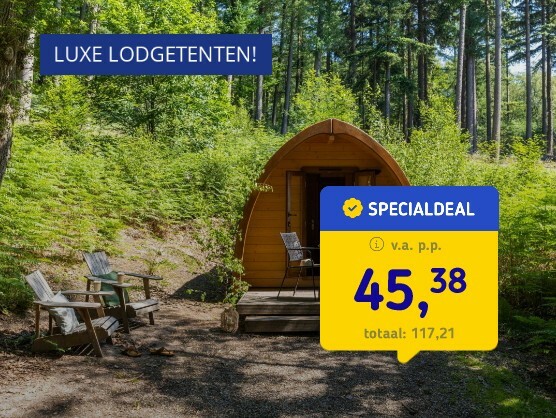 LUXE lodgetent of pod in N.P. Veluwezoom