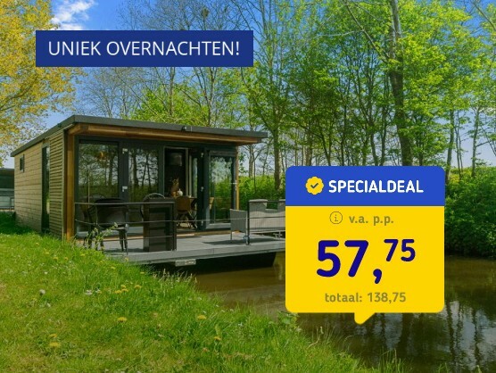 Verblijf in Houseboat nabij Leeuwarden