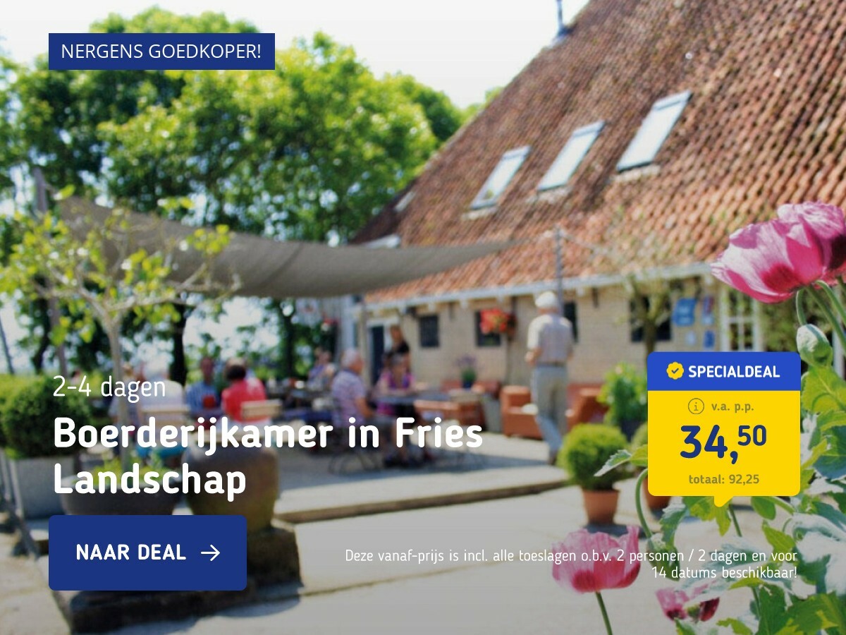 Boerderijkamer in Fries Landschap