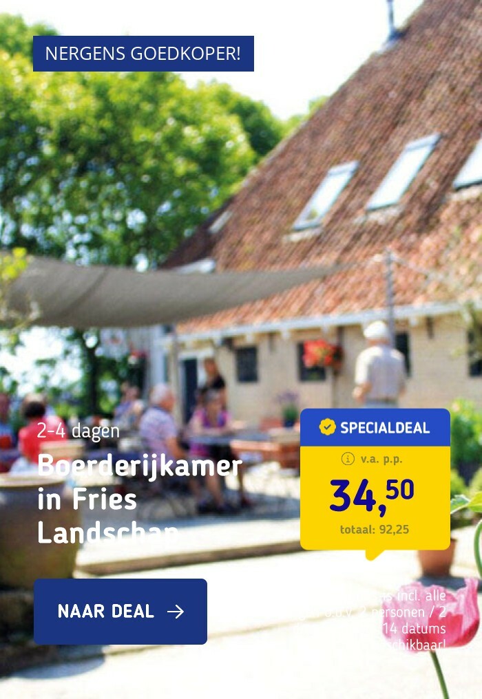 Boerderijkamer in Fries Landschap