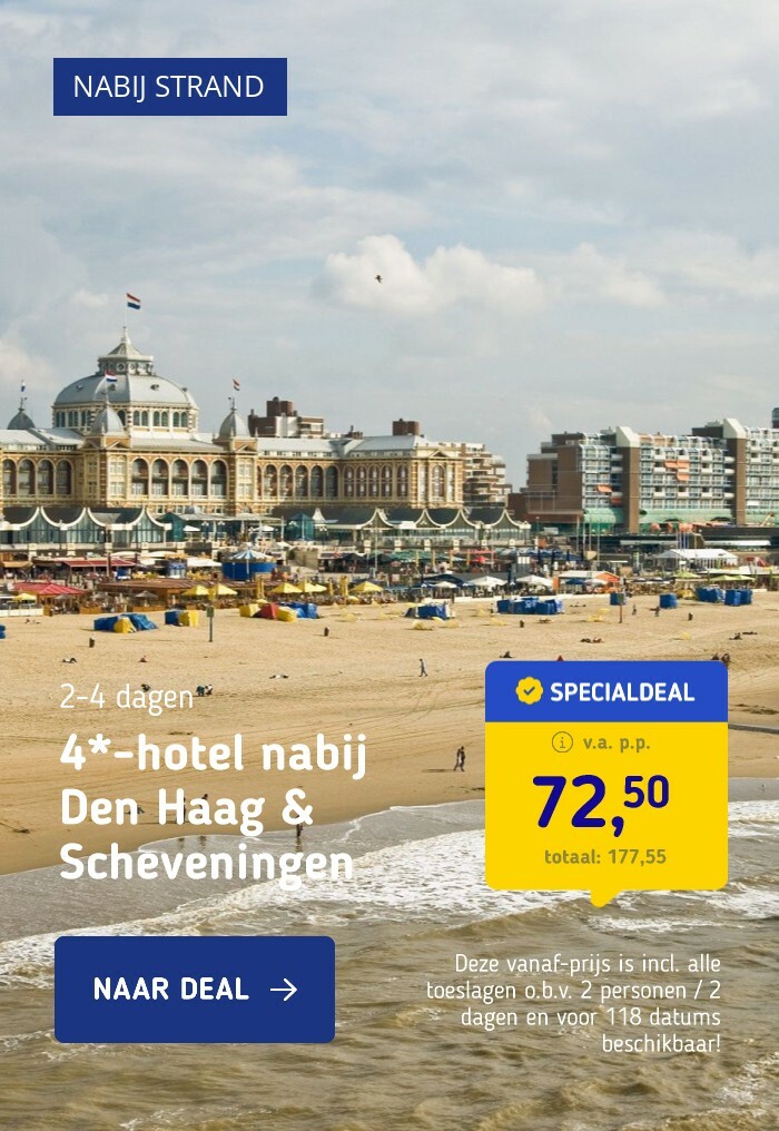 4*-hotel nabij Den Haag & Scheveningen