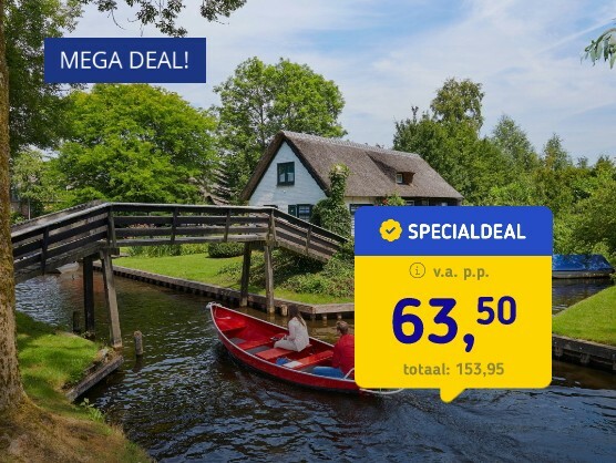 Geniet bij Giethoorn+ ontbijt &rondvaart