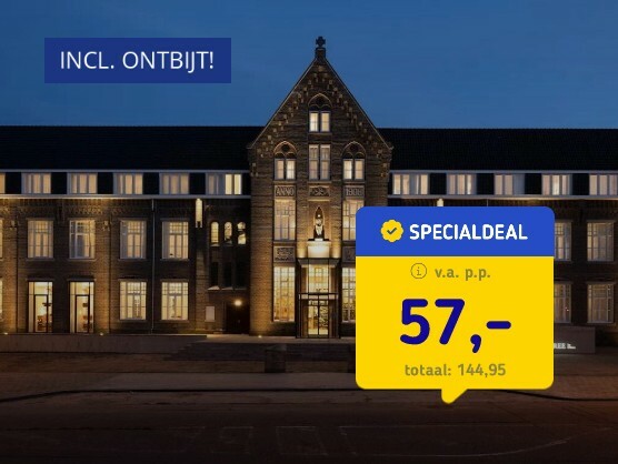 Luxe Hilton hotel in Sittard + ontbijt