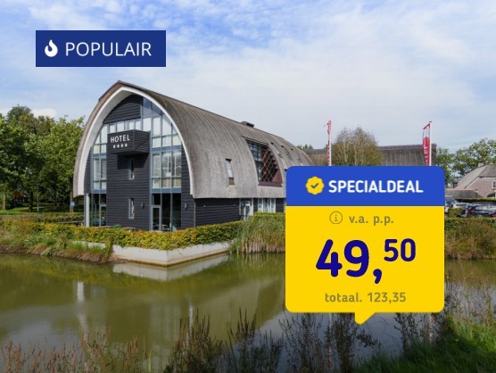 Luxe 4*-designhotel Veluwe + ontbijt