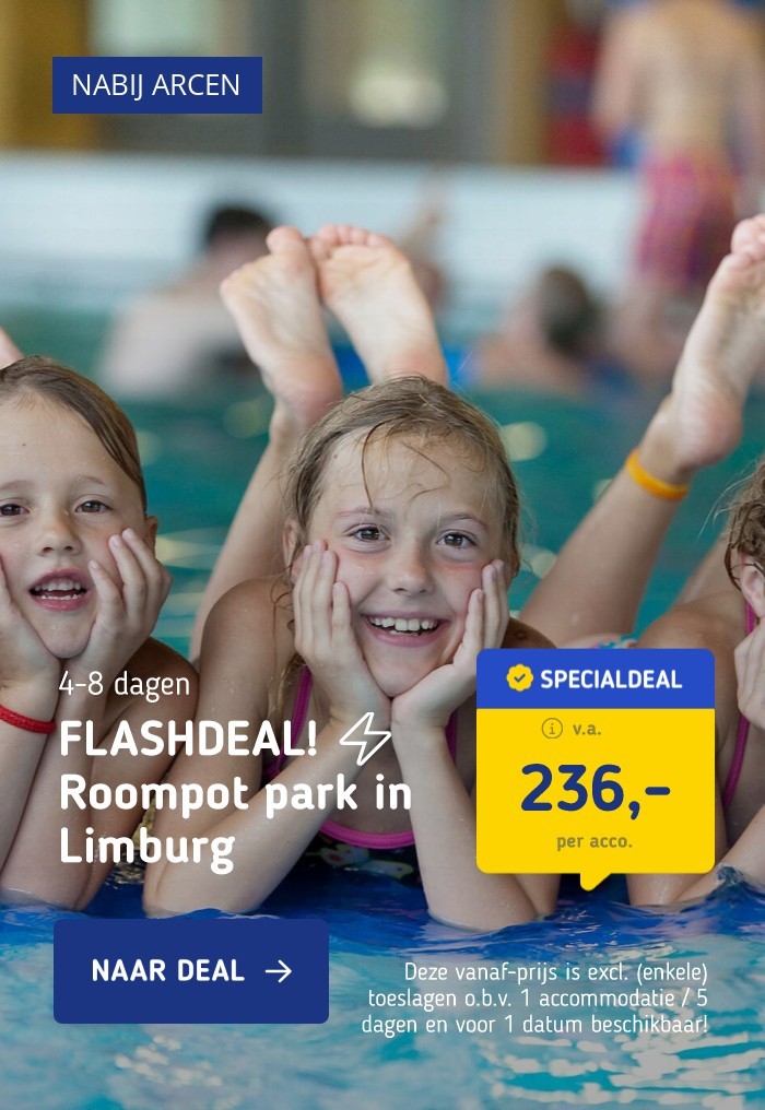 FLASHDEAL! ⚡️ Roompot park in Limburg