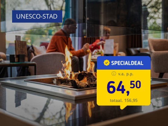 4*-hotel in UNESCO-stad Brugge + ontbijt