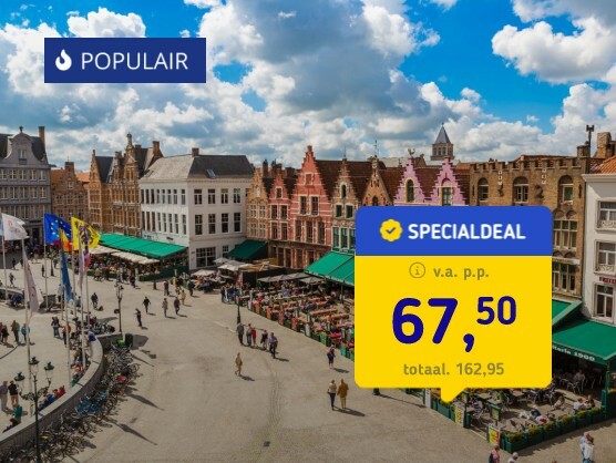 4*-hotel Brugge+ ontbijt gratis parkeren