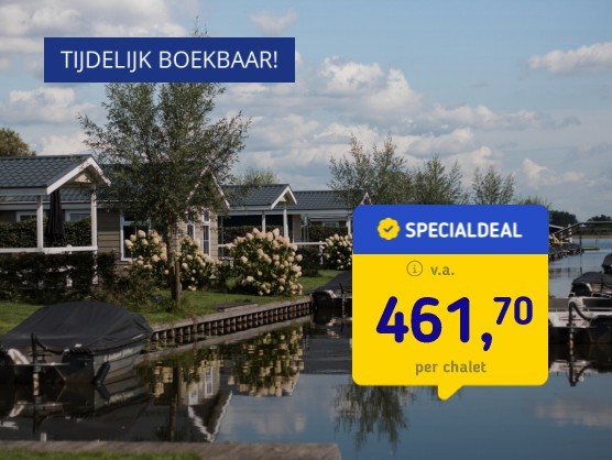 Chalet aan het water in Giethoorn