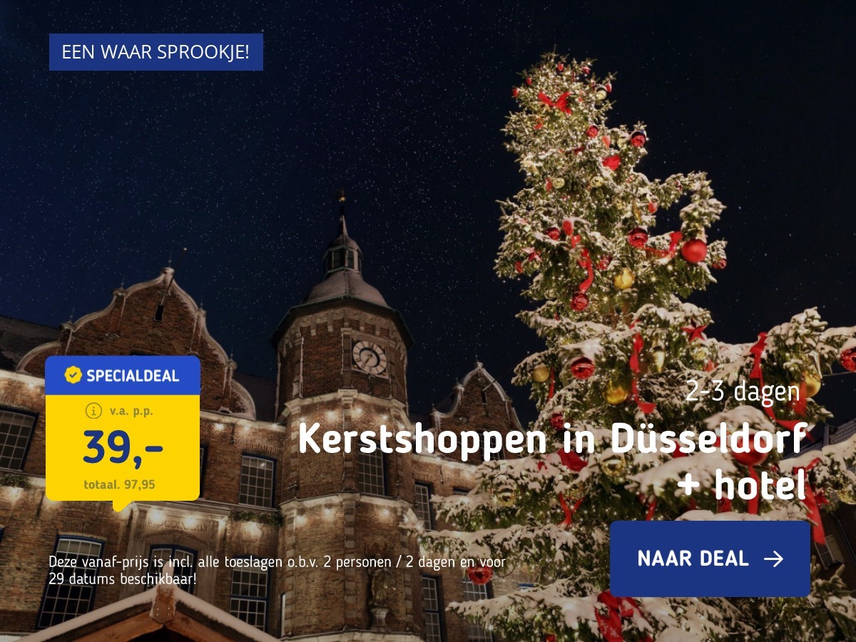 Kerstshoppen in Düsseldorf + hotel