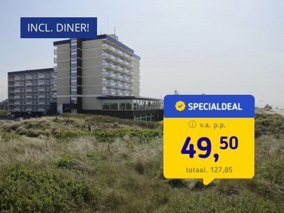 4*-hotel aan het strand van Kijkduin