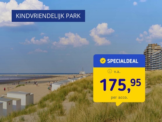 Verblijf aan Belgische kust in Westende