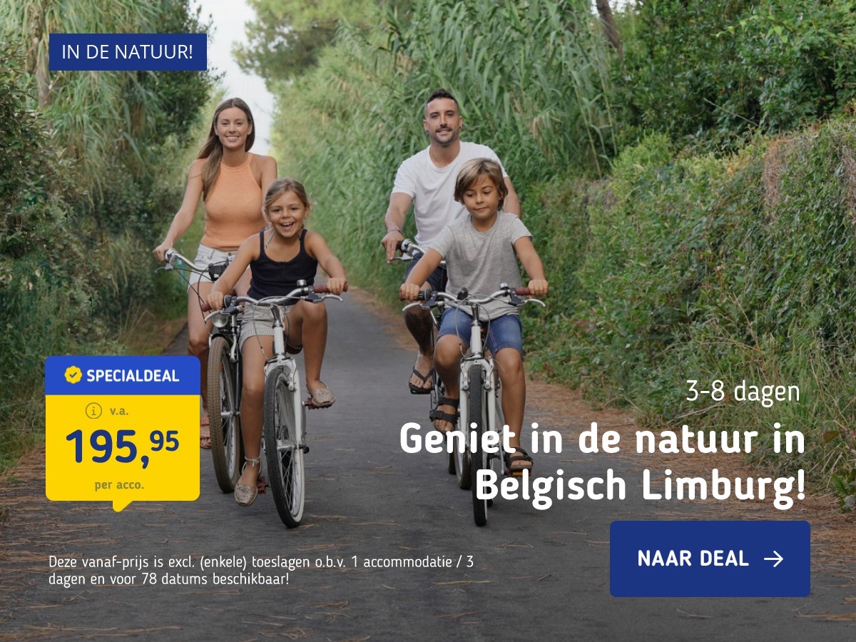 Geniet in de natuur in Belgisch Limburg!