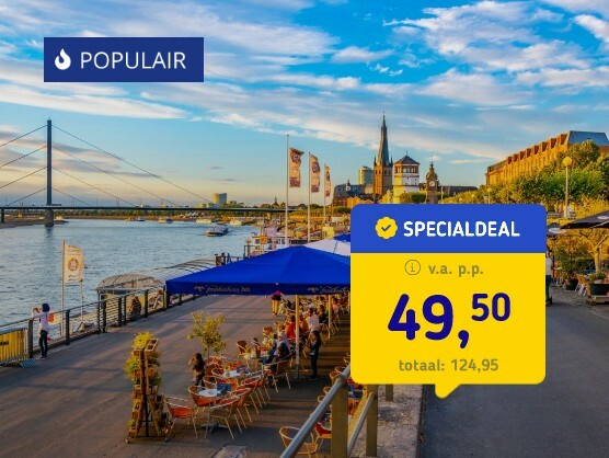4*-Düsseldorf incl. parkeren en ontbijt