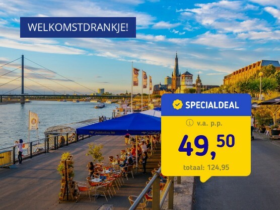 4*-Düsseldorf incl. parkeren en ontbijt