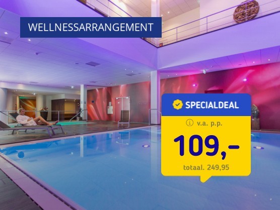 4*-wellnesshotel in Helmond incl. diner