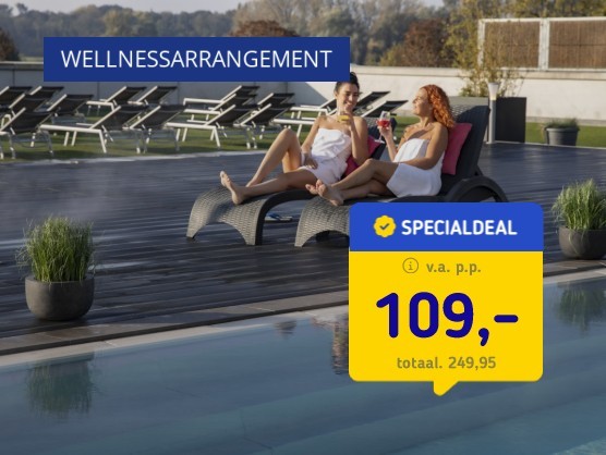 4*-wellnesshotel in Helmond incl. diner