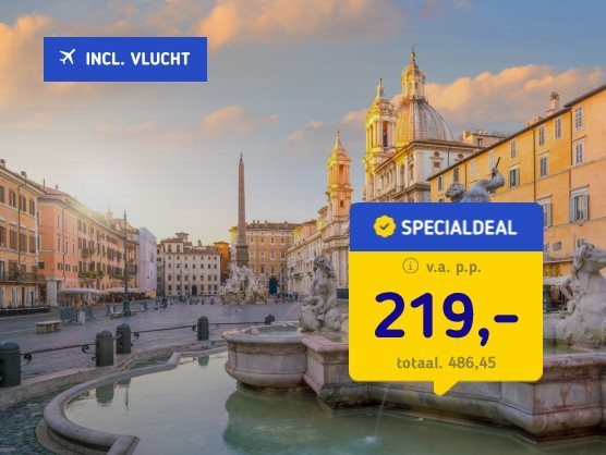 4*-Stedentrip naar Rome