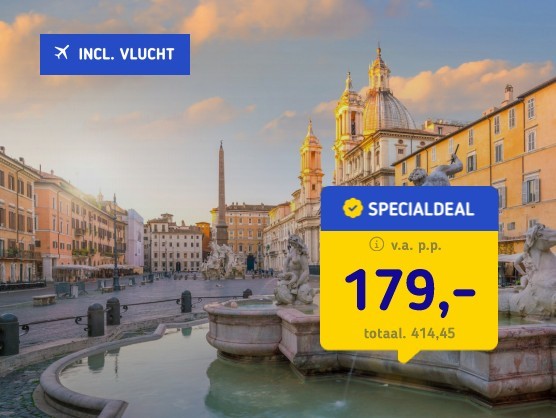 4*-Stedentrip naar Rome