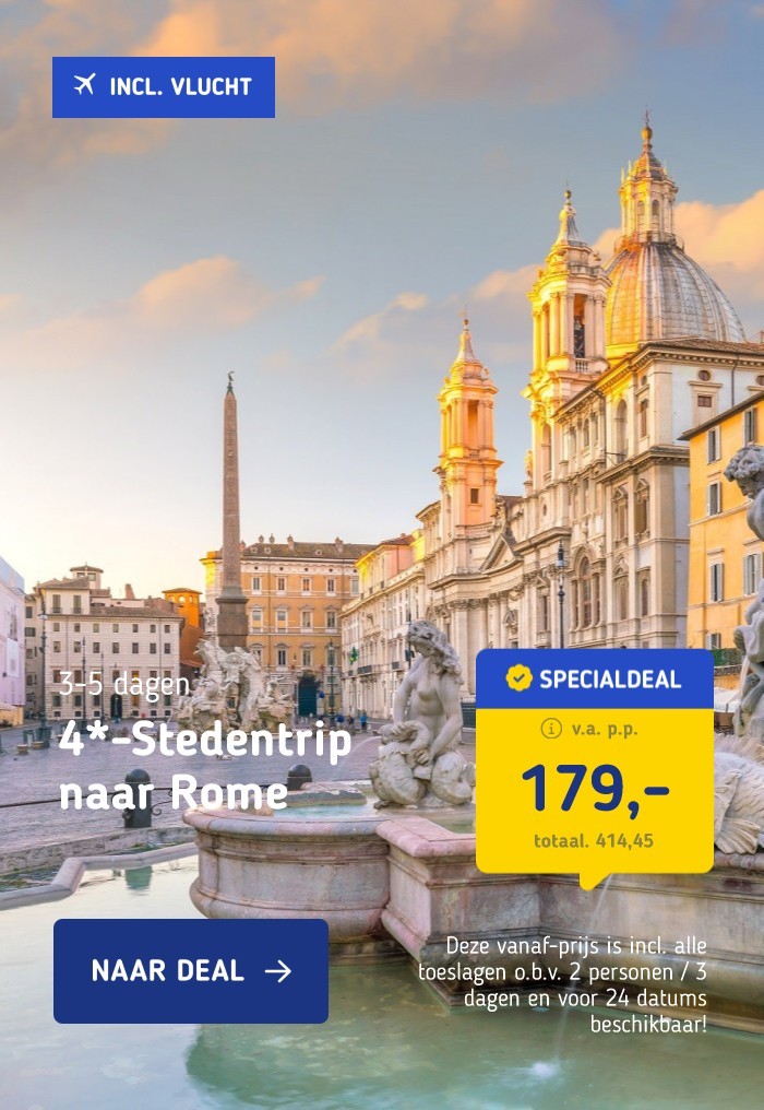 4*-Stedentrip naar Rome