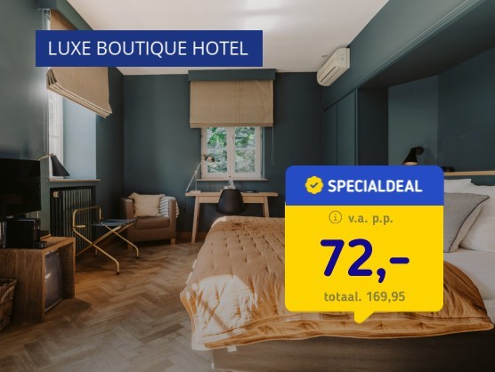 4*-boutique hotel nabij Gent