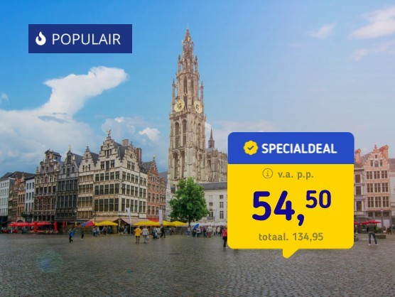 4*-hotel in Antwerpen + ontbijt