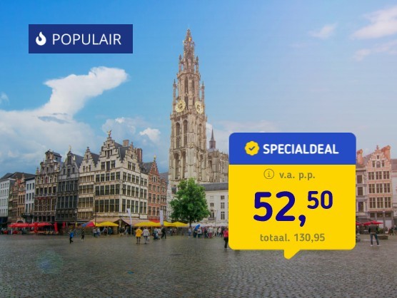 4*-hotel in Antwerpen + ontbijt