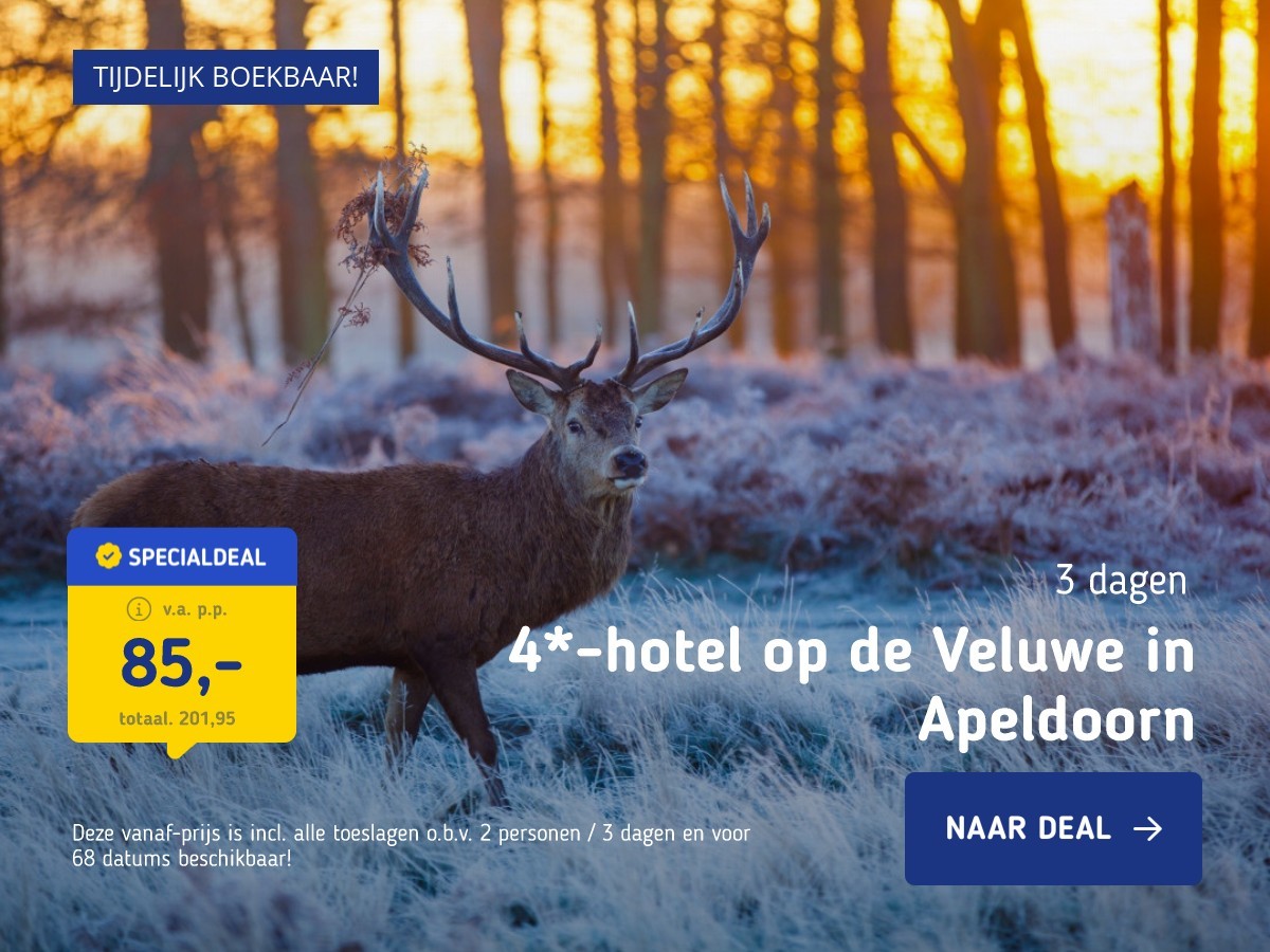 4*-hotel op de Veluwe in Apeldoorn