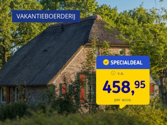 Vrijstaande vakantieboerderij in Twente