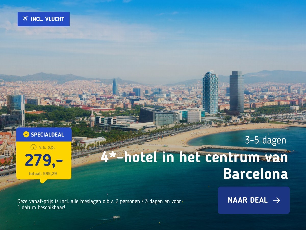 4*-hotel in het centrum van Barcelona