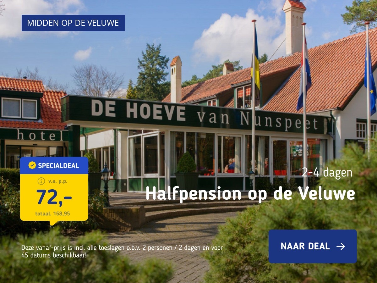 Halfpension op de Veluwe