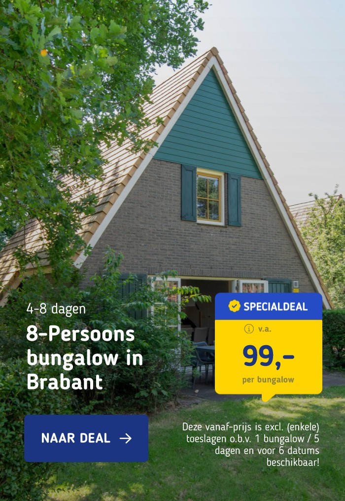 8-Persoons bungalow in Brabant