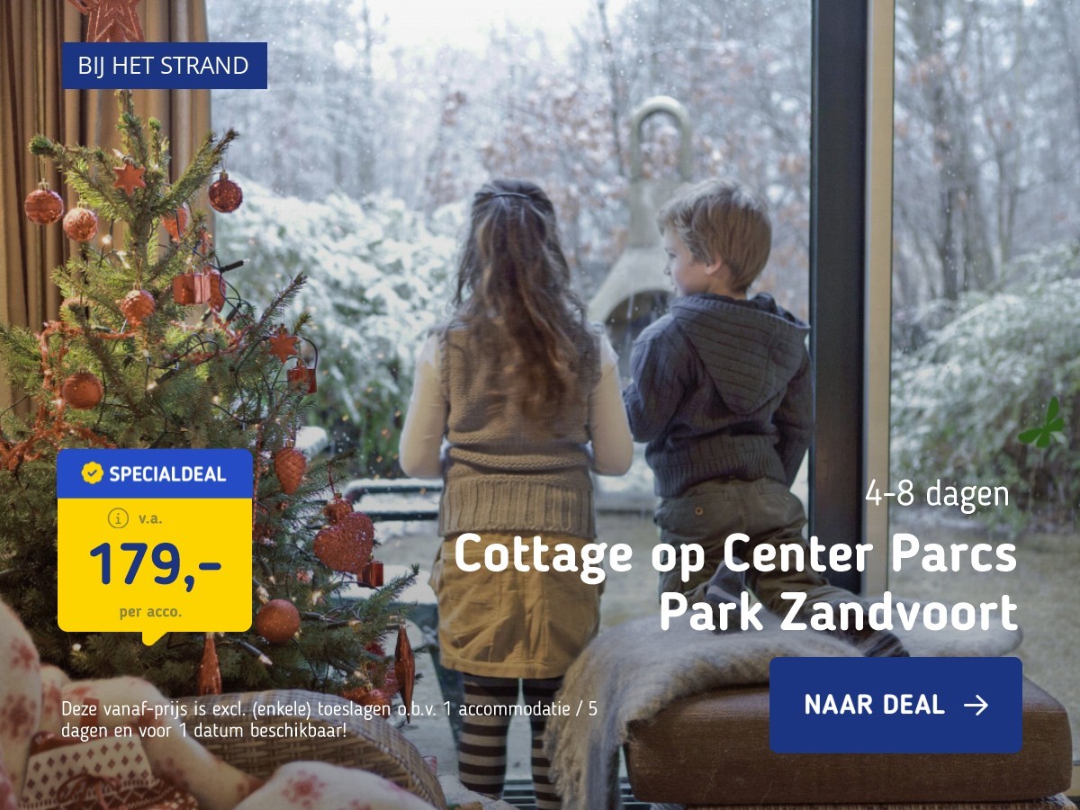 Cottage op Center Parcs Park Zandvoort