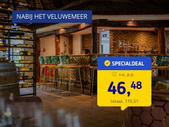 Luxe 4*-hotel Veluwe incl. ontbijt