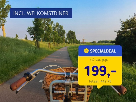 Fietsvakantie door het polderlandschap