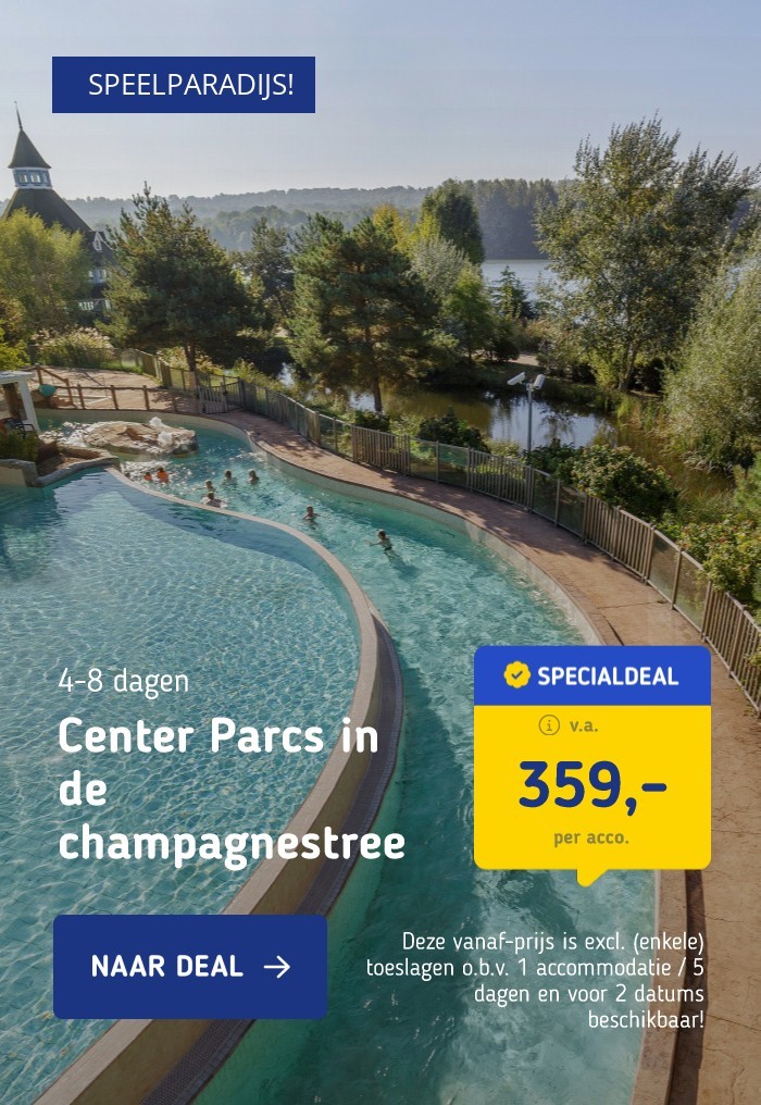 Center Parcs in de champagnestreek